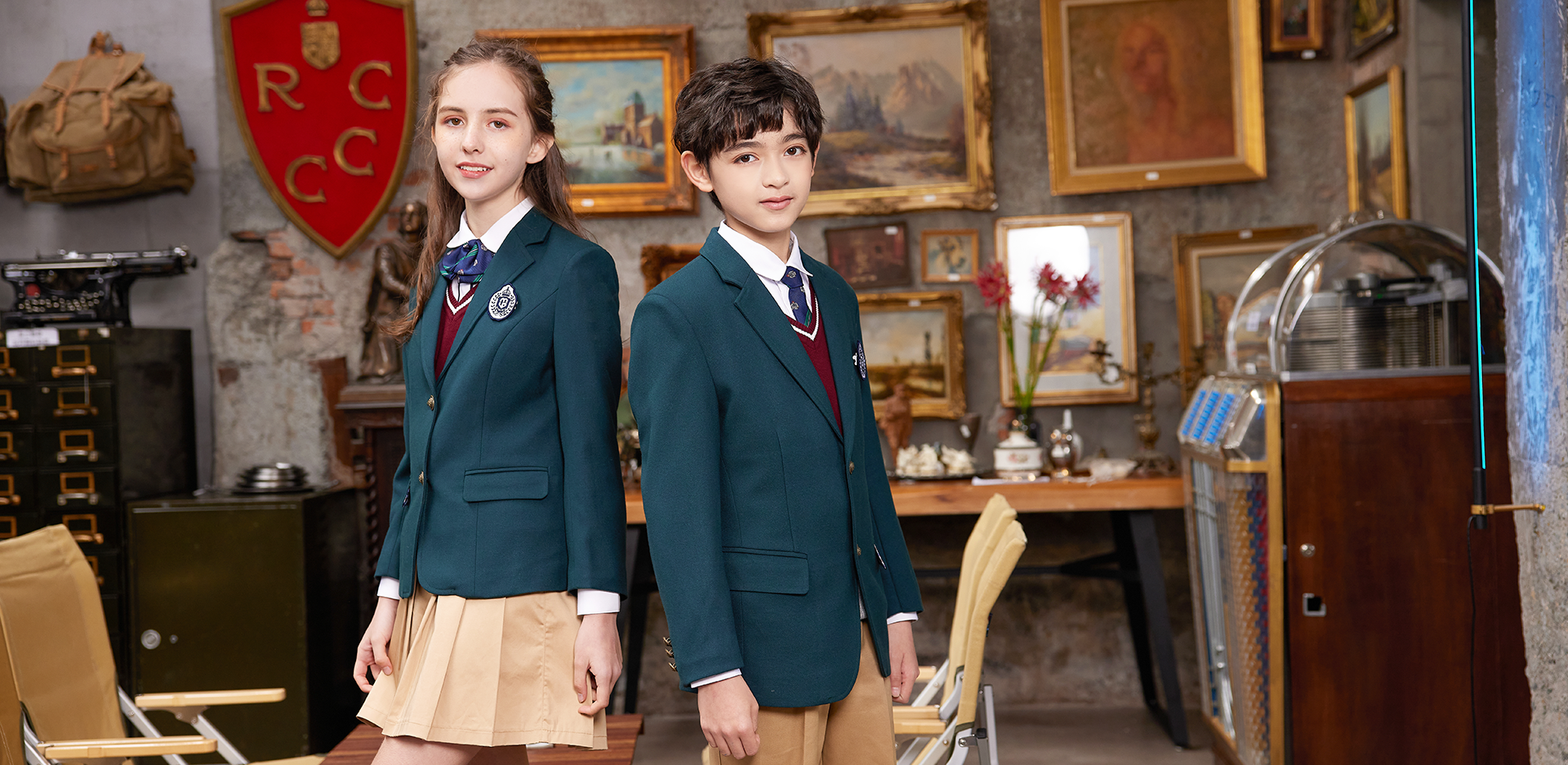 校服英倫制式系列-8690-立泰校服定制